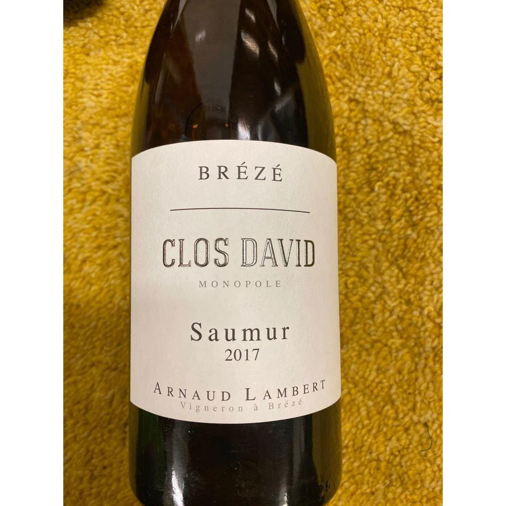 Arnaud Lambert Saumur Brézé Clos David 3000ml 2019