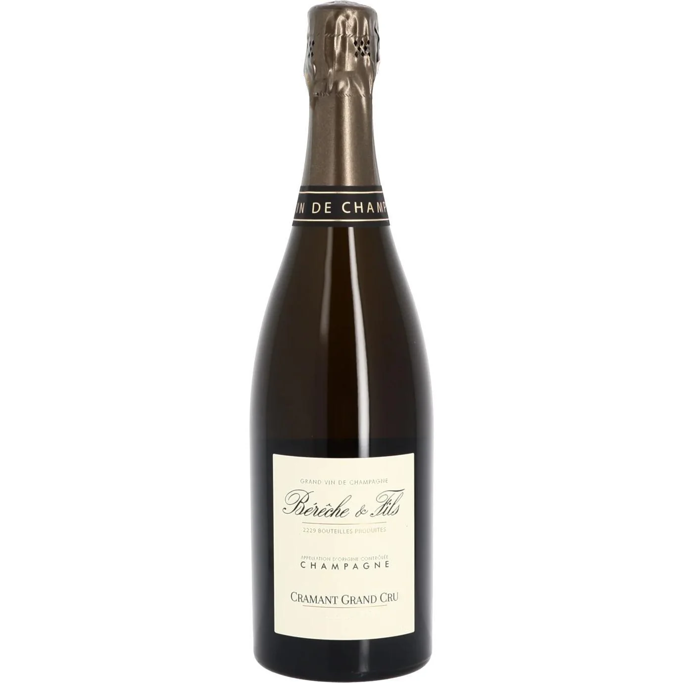 Champagne Bérêche et Fils Grand Cru Cramant 2018 (Disg. Jul 2023)