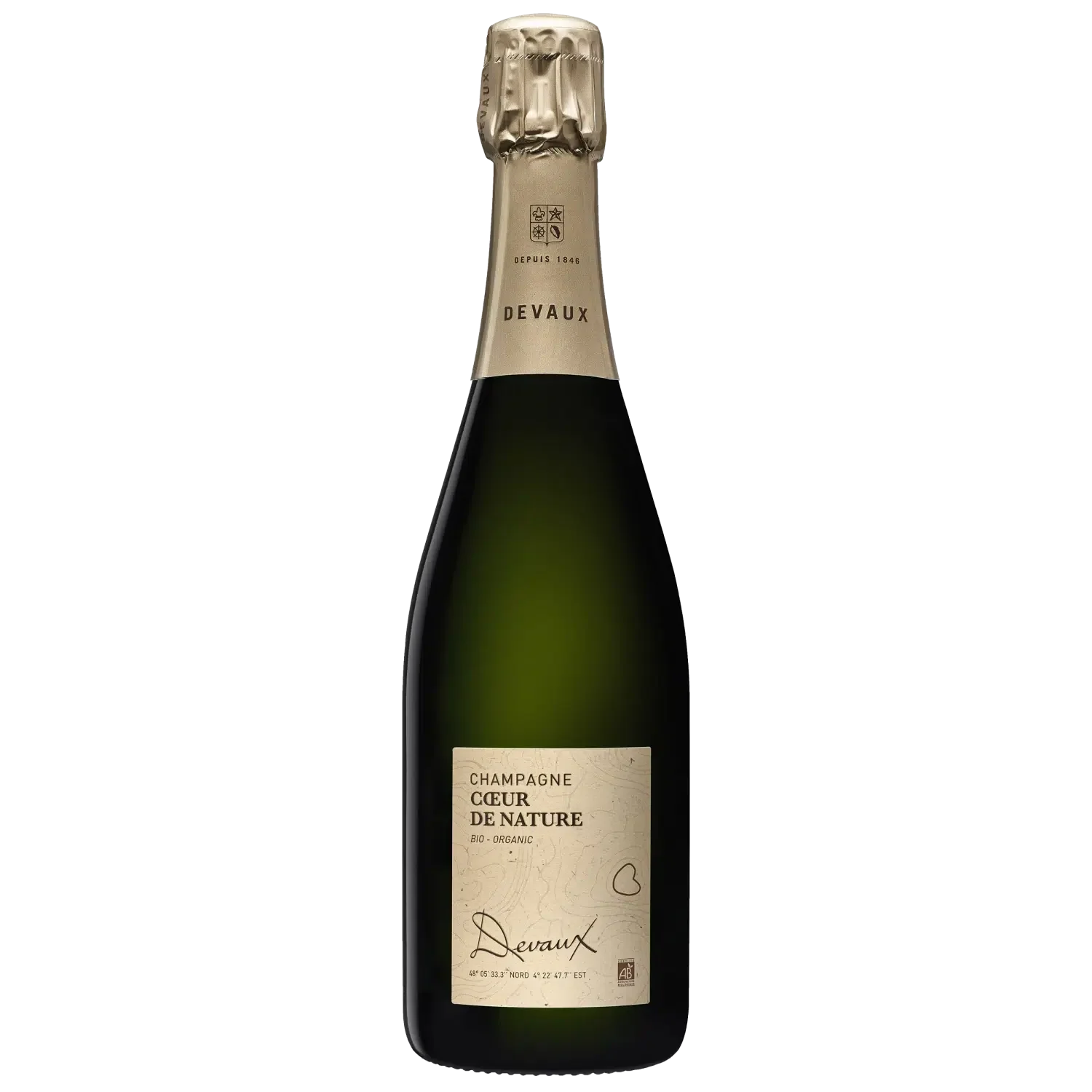 Champagne Devaux Blanc de Noir Coeur des Nature NV