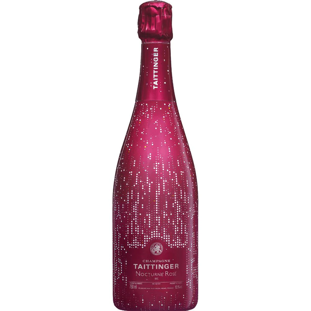 Champagne Taittinger Sec Nocturne Rosé City of Lights NV