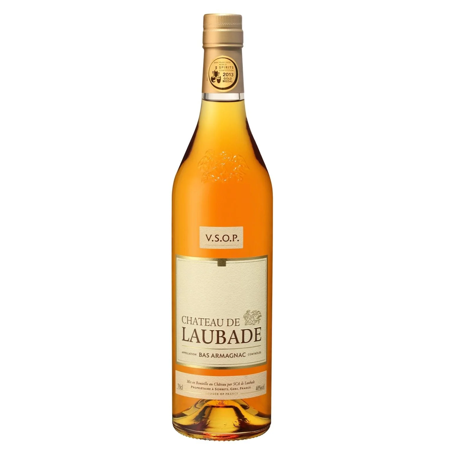 Chateau de Laubade Bas Armagnac VSOP 6 to 12 years old 40% 700ML