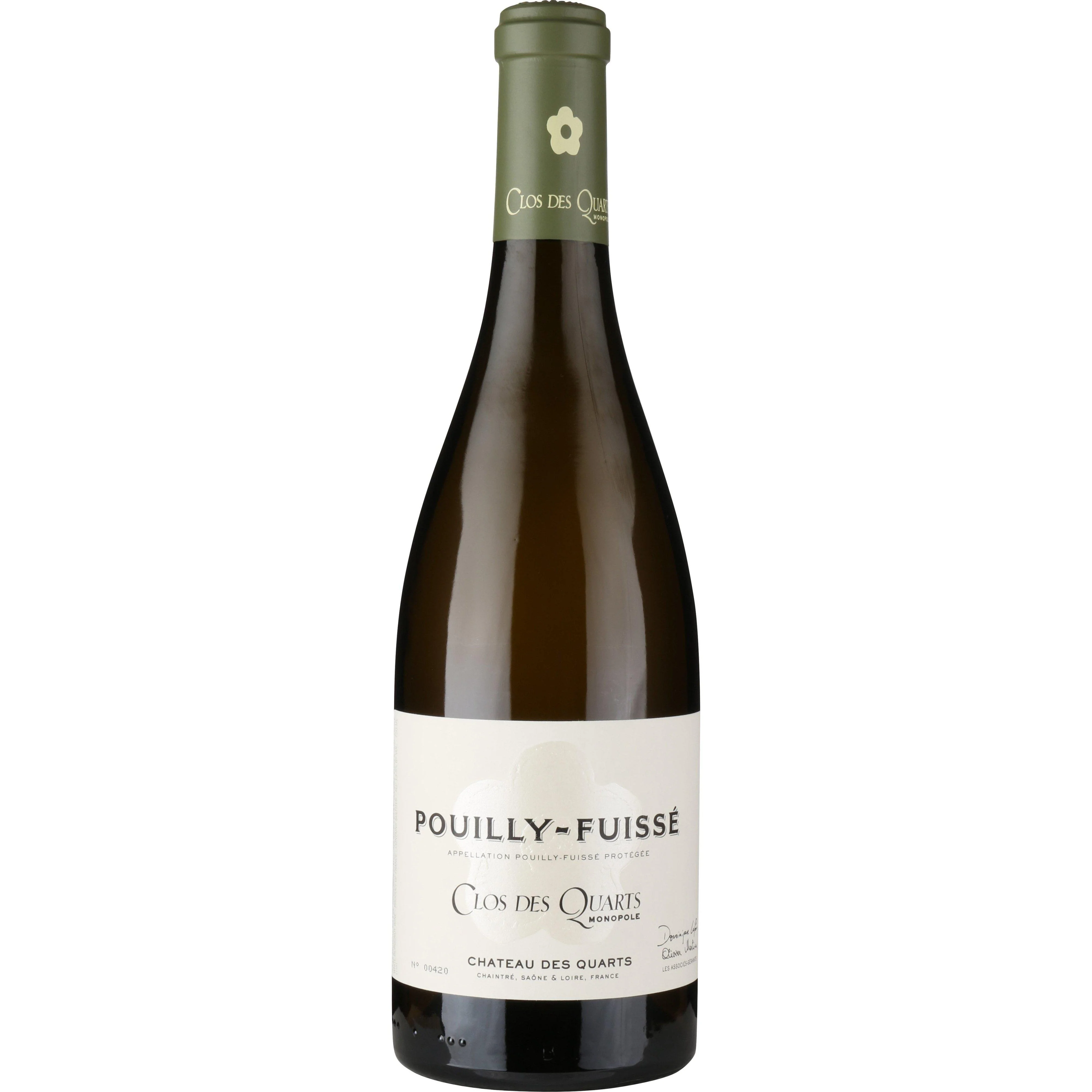 Chateau Des Quarts Pouilly Fuisse 'Clos des Quarts' 2023