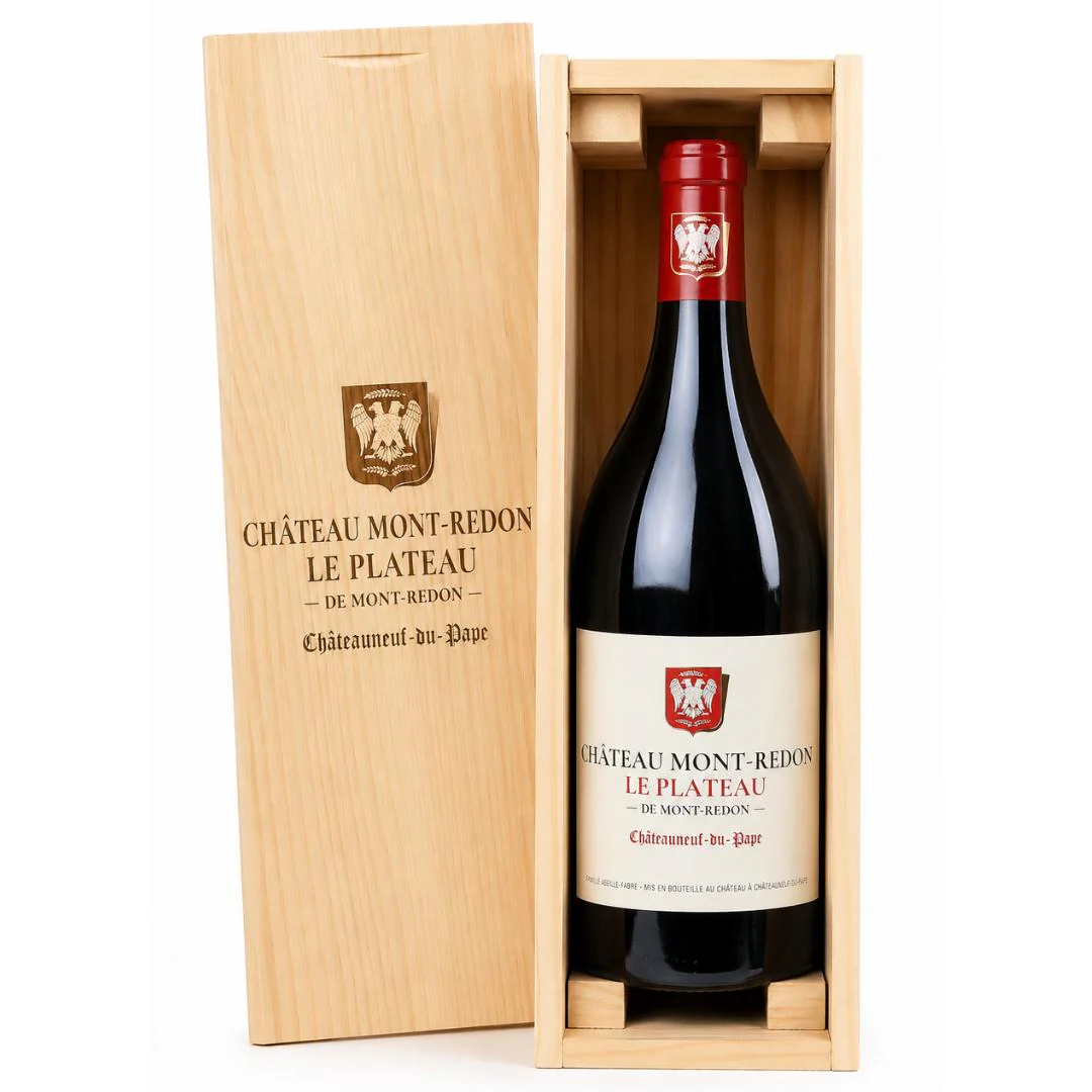 Château Mont-Redon Châteauneuf-du-Pape Le Plateau de Mont-Redon Rouge 1500ML Magnum (wood box) 2018