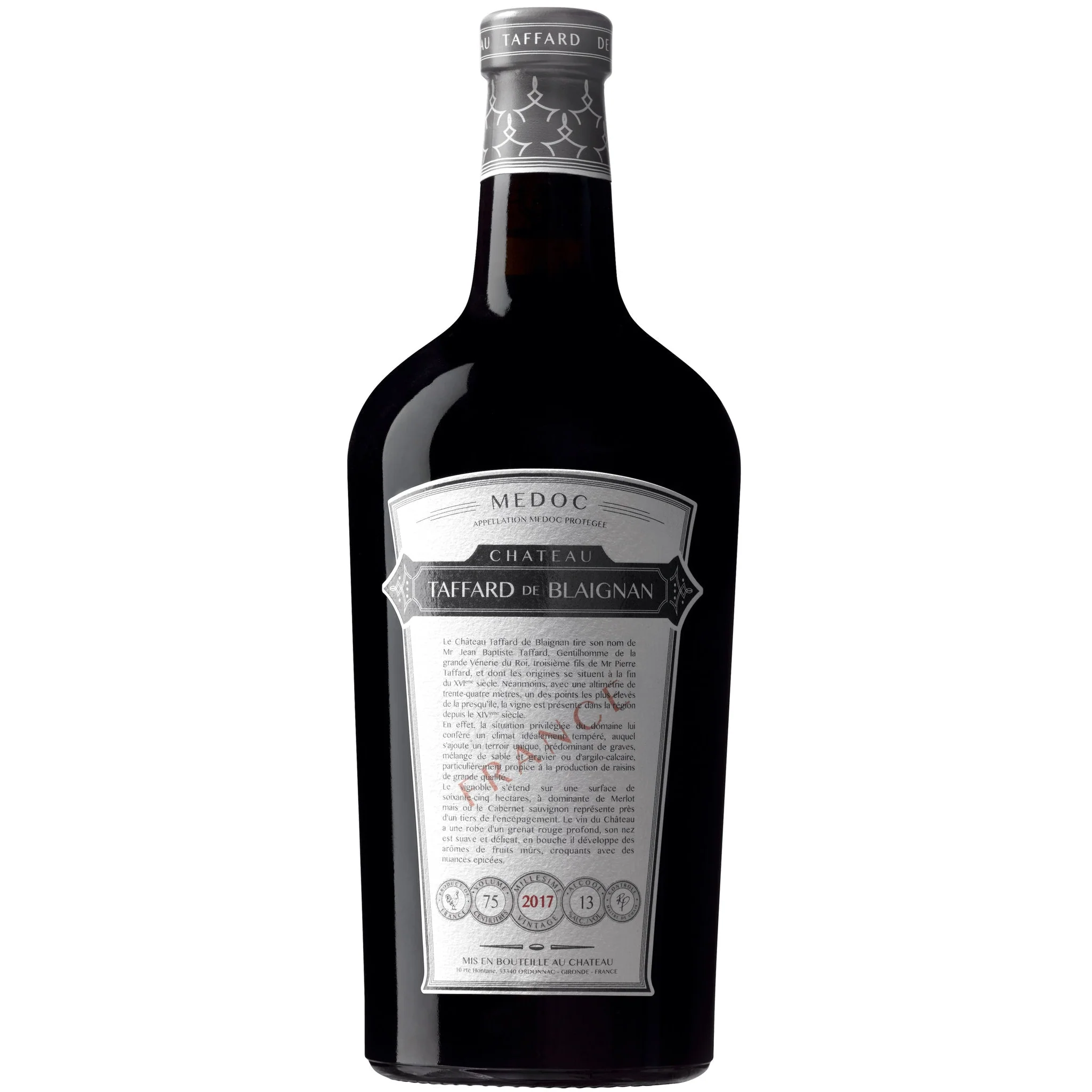 Chateau Taffard de Blaignan 2018