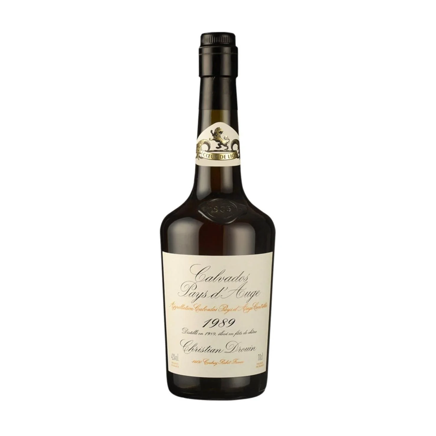 Christian Drouin Pays d'Auge AOC 1989 Pays d'Auge Sherry Cask 42% 700ml