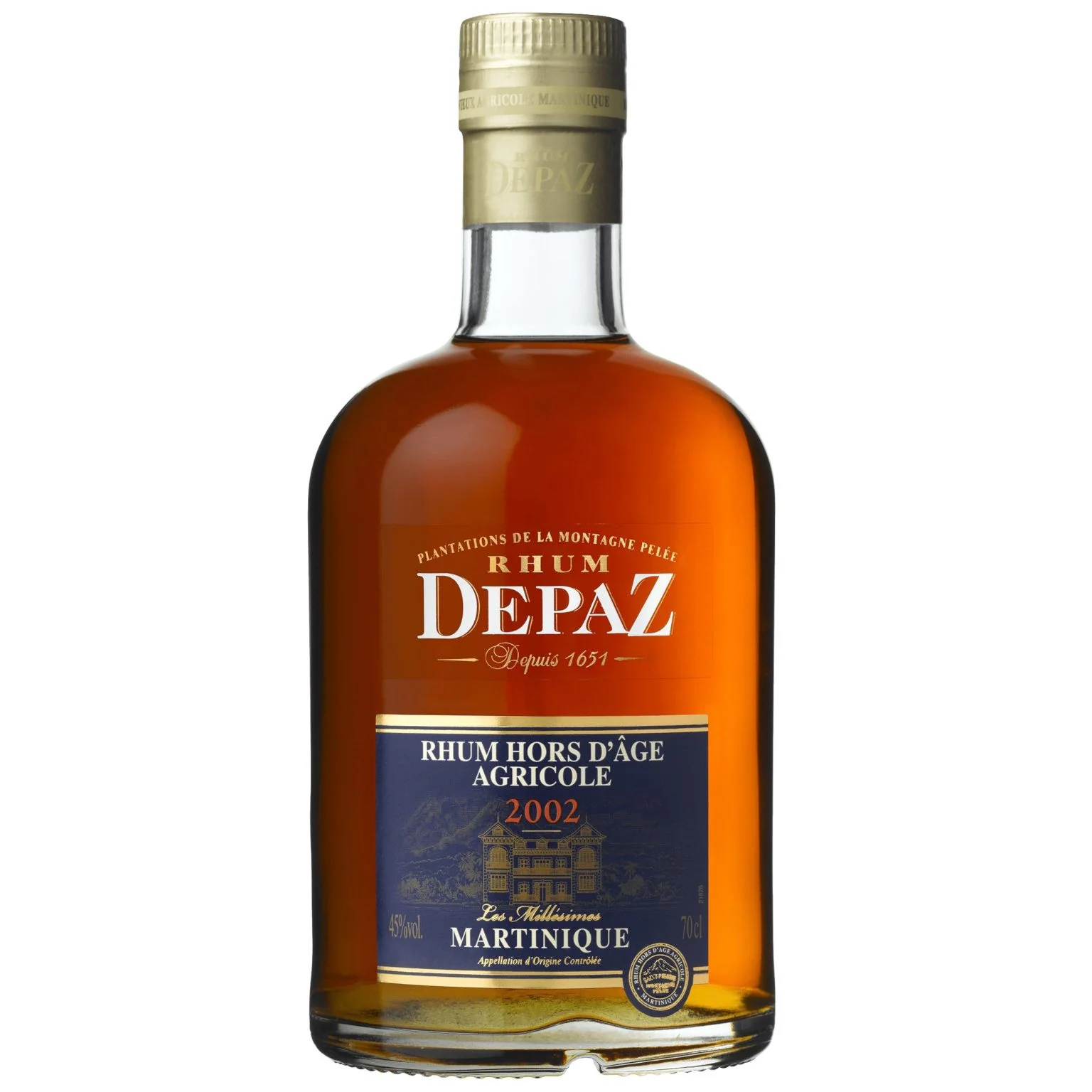 Depaz 2002 Hors d'Age 45% 700ml