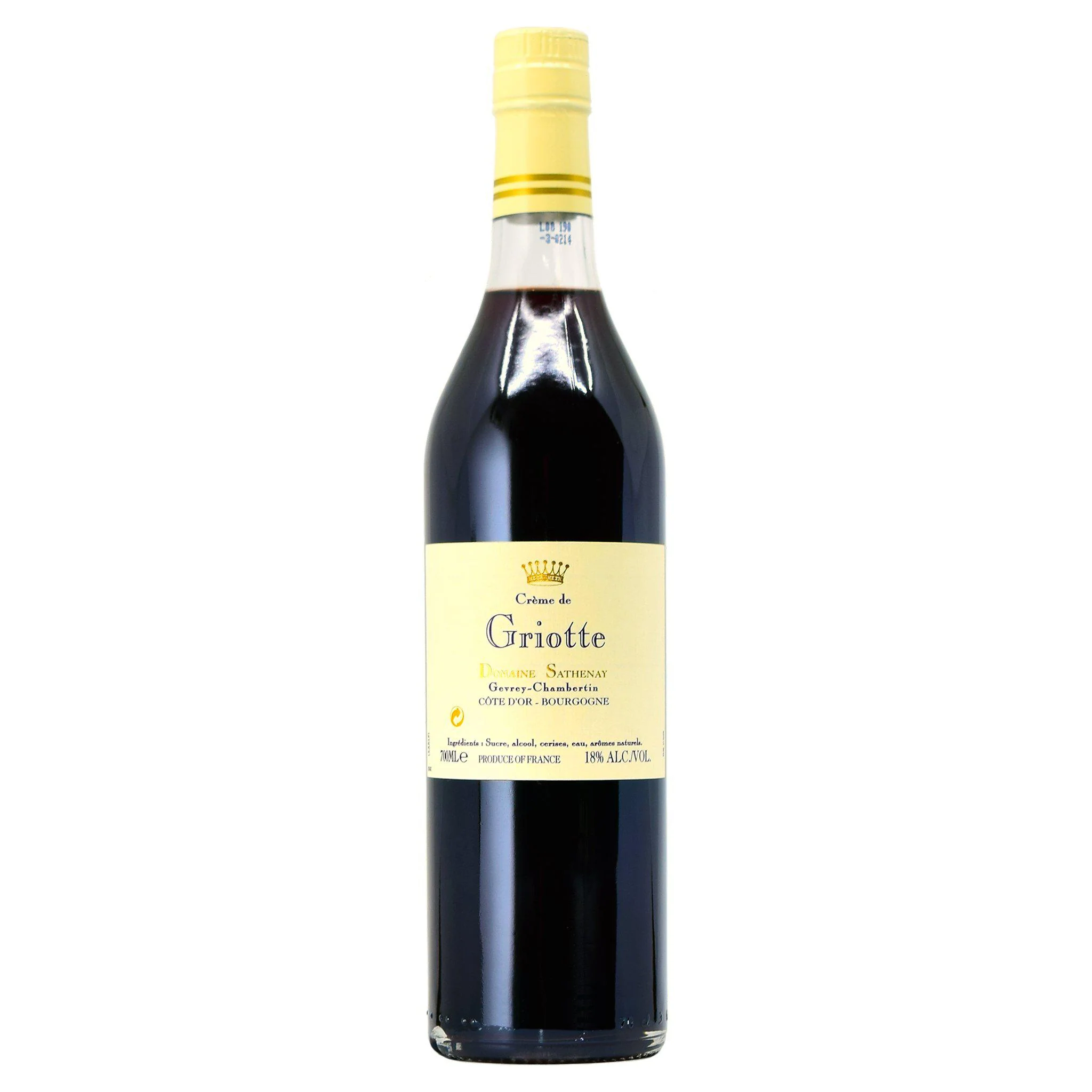 Domaine de Sathenay Crème de Griotte NV