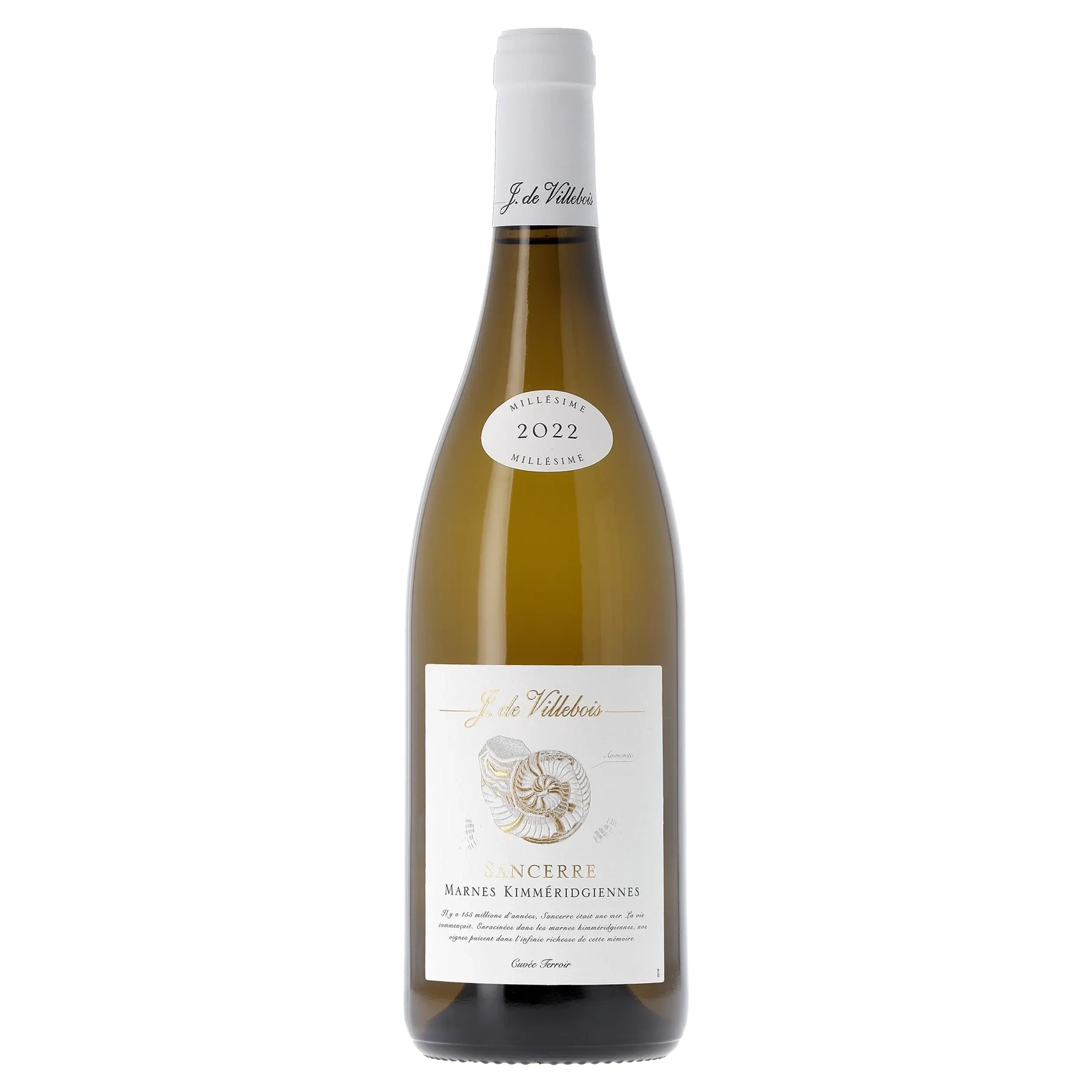 J. de Villebois AOP Sancerre Blanc ‘Marnes Kimméridgiennes’ 2022