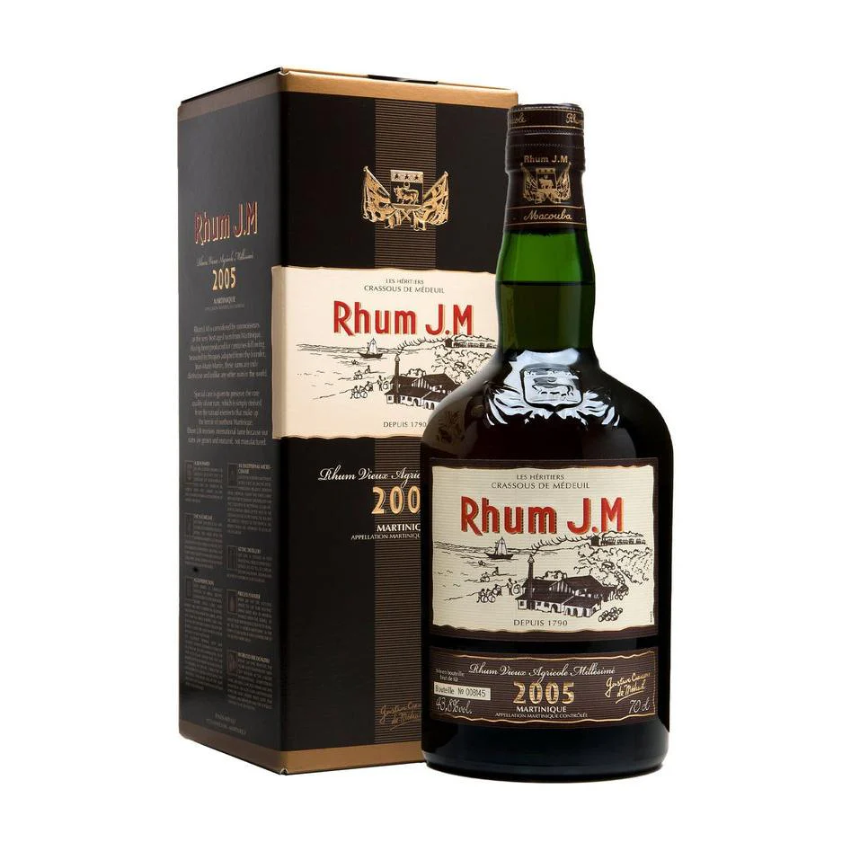 J.M Rhum Vintage 2005 42.4% 700ml