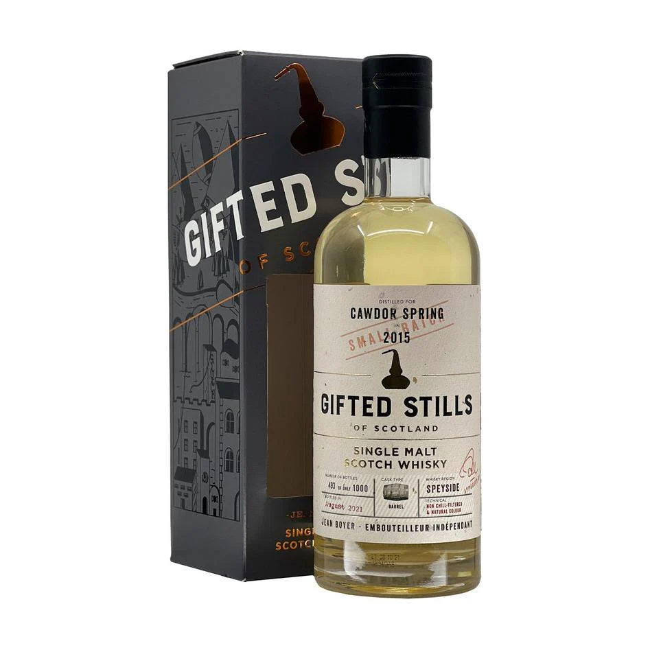 Jean Boyer Cawdor Springs Distillery 2015 Single Malt Scotch Whisky 43% 700ml