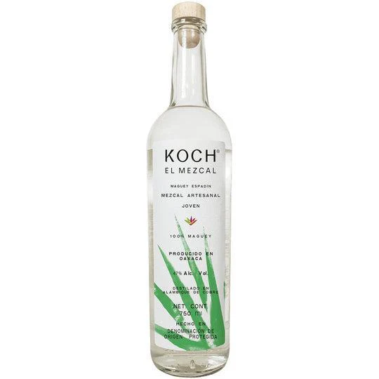 Koch El Mezcal Artesanal Maguey Espadín 47.08% 750ML