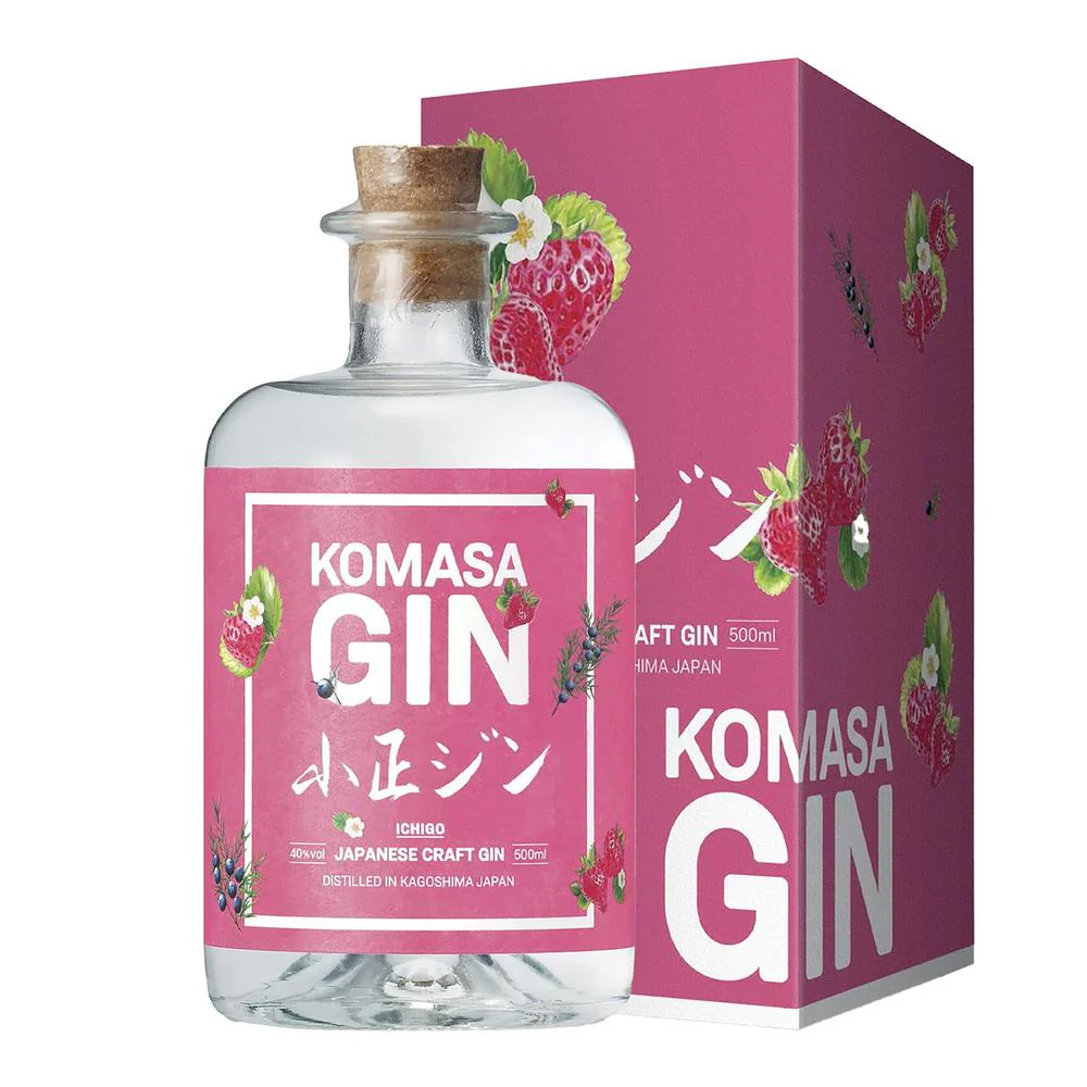 Komasa Kagoshima Gin (Strawberry) 40% 500ml