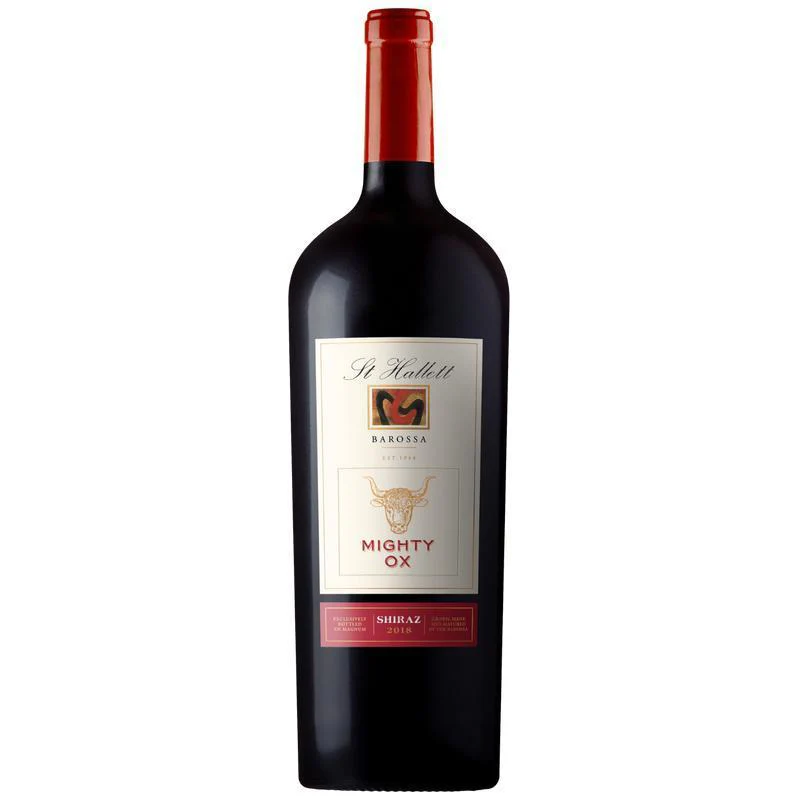 St Hallett Mighty Ox Shiraz 2018 1.5L