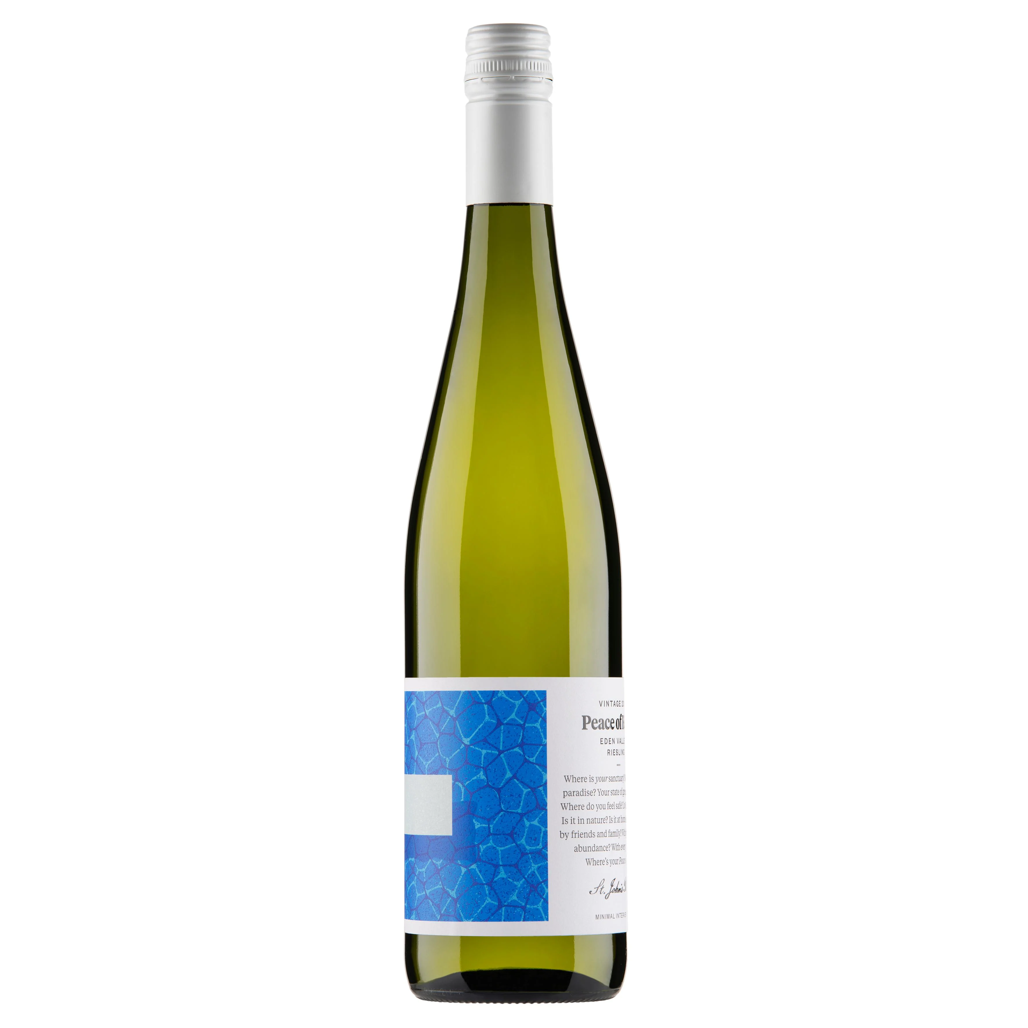 St John's Road 'Peace of Eden' Riesling 2021