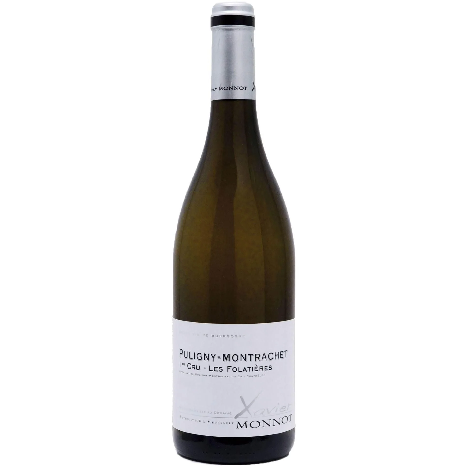 Xavier Monnot Puligny Montrachet 1er Cru Les Folatières 2022